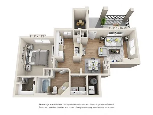 Floor plan Blue Ridge - Raven Ridge