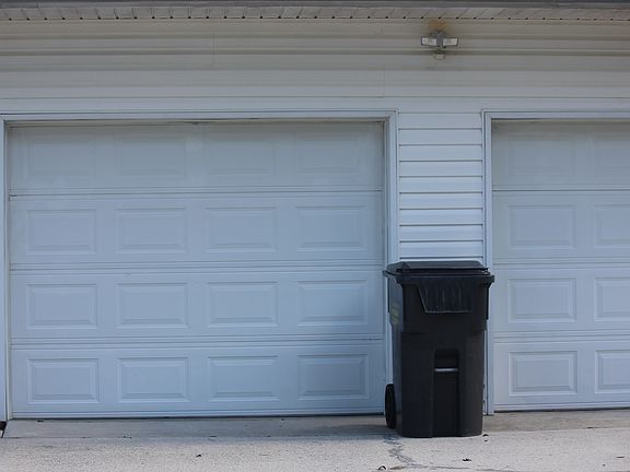 Two car attached garage