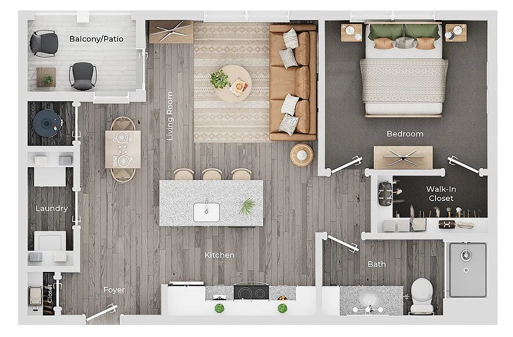 Floor plan The Cedar