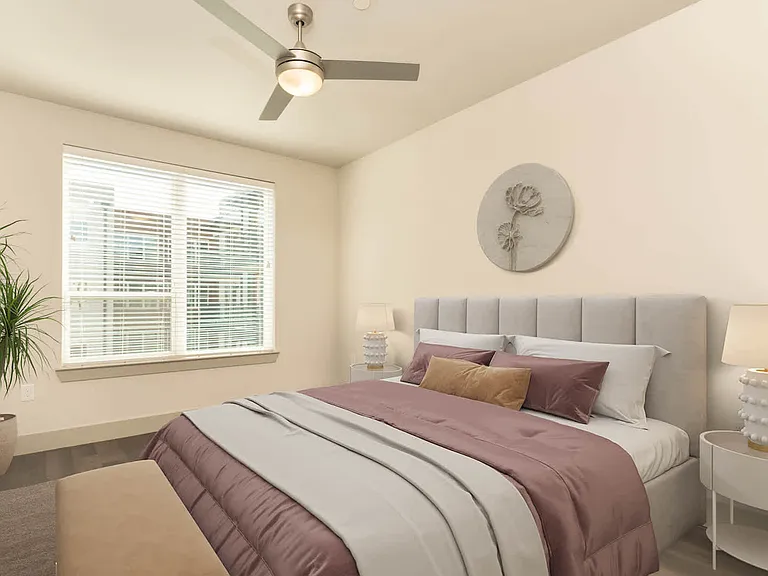 Bedroom with Hard Surface Flooring