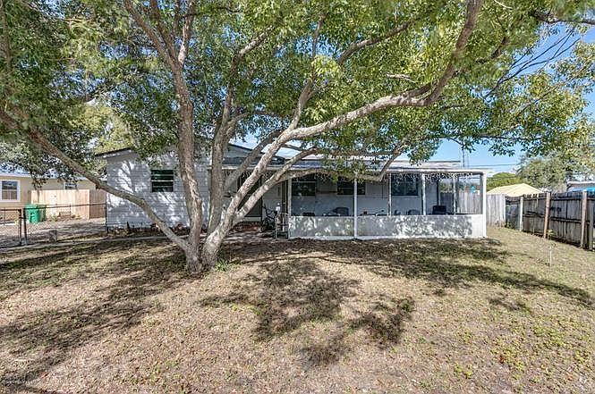 front yard and front porch