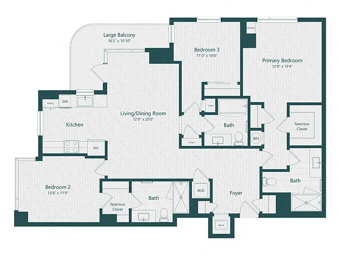 Floor plan C2