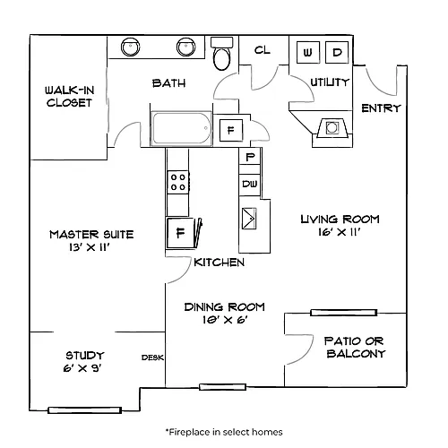 Floor plan Design 1F
