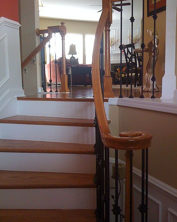 Foyer stairs