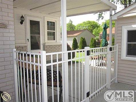 Fenced Yard and Patio