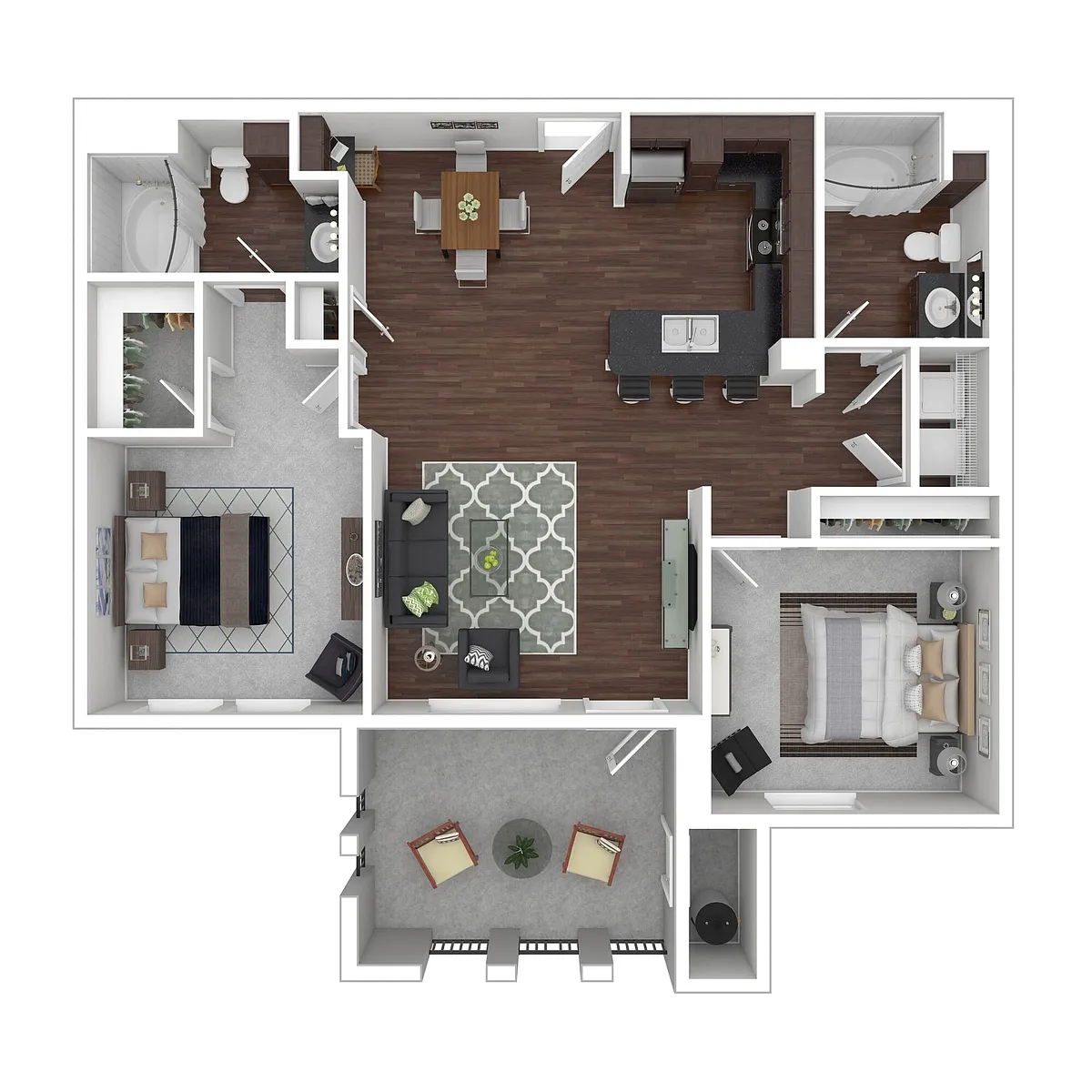 Floor plan B4