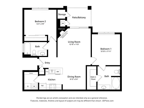 Floor plan The Arrowhead