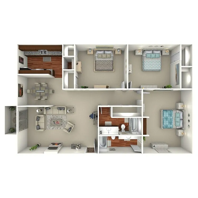 Floor plan 3BC