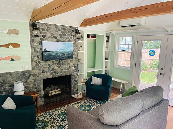 view of Living room from front door area