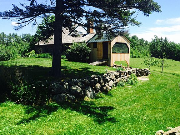 Screened porch summertime