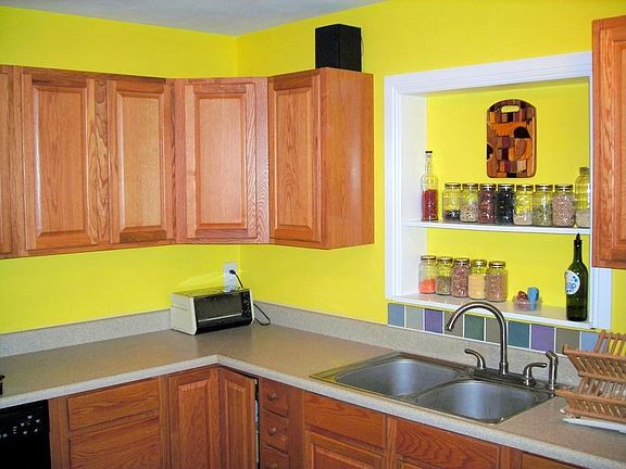 New cabinets, sink, counters