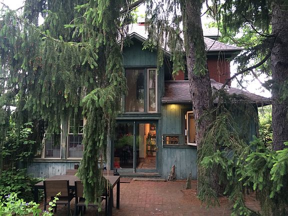 Rear patio main entrance