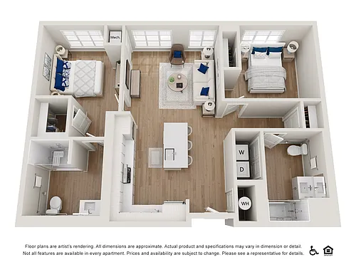 Floor plan 2A2