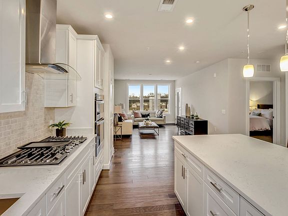 Kitchen Has Views of the Entire Space