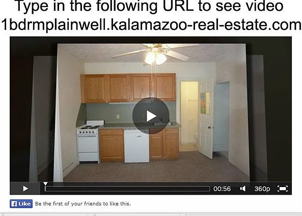 Apt-4 Plainwell for rent