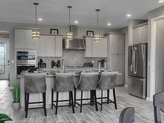 Beatrix Model Floor plan at On Top of the World Communities new homes Ocala, FL Kitchen