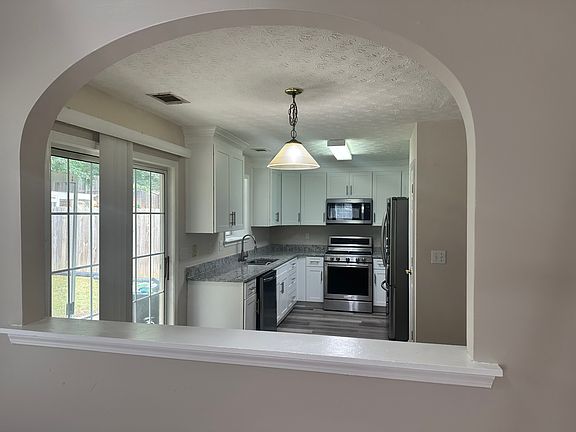 kitchen view from living room
