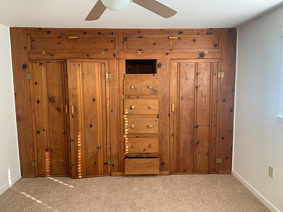 Front bedroom built in closet/storage
