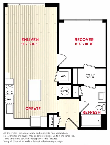 Floor plan A06B