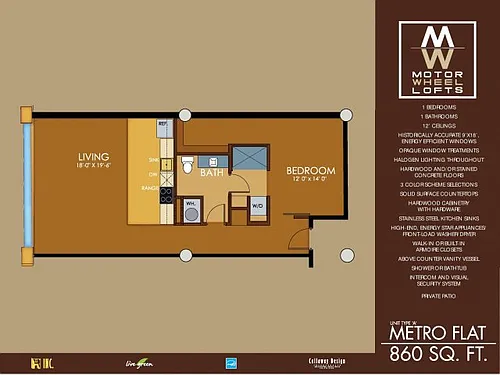 Floor plan Metro A
