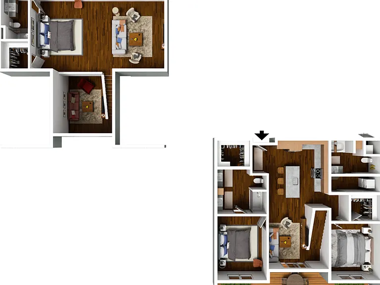 2 Bedroom Loft Premium 2 Bedroom Loft Premium
