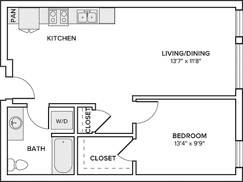 Floor plan A08