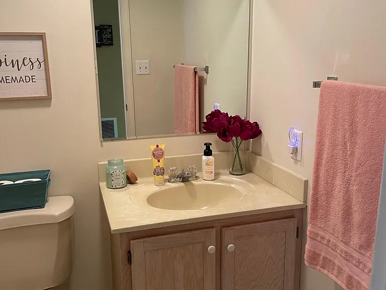 Downstairs half bath