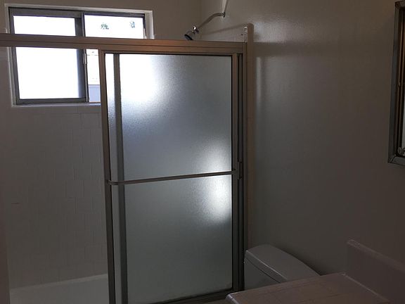 Re-glazed tub shower