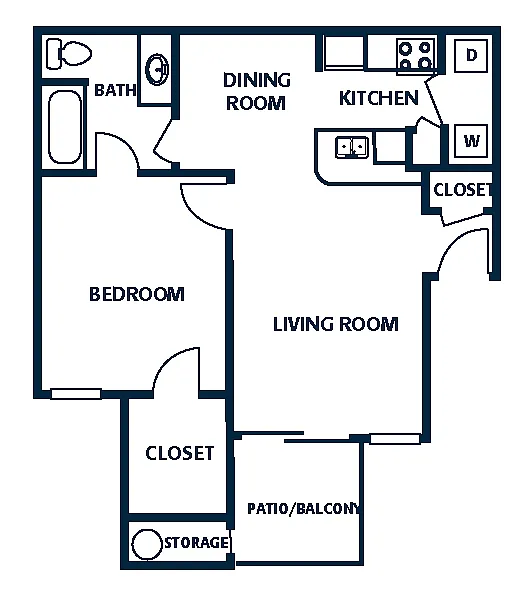 Floor plan 1A