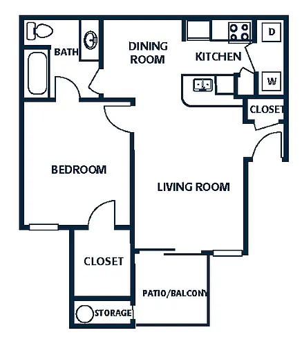 Floor plan 1A