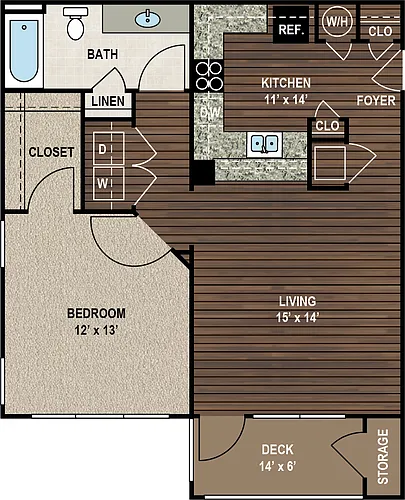 Floor plan A1