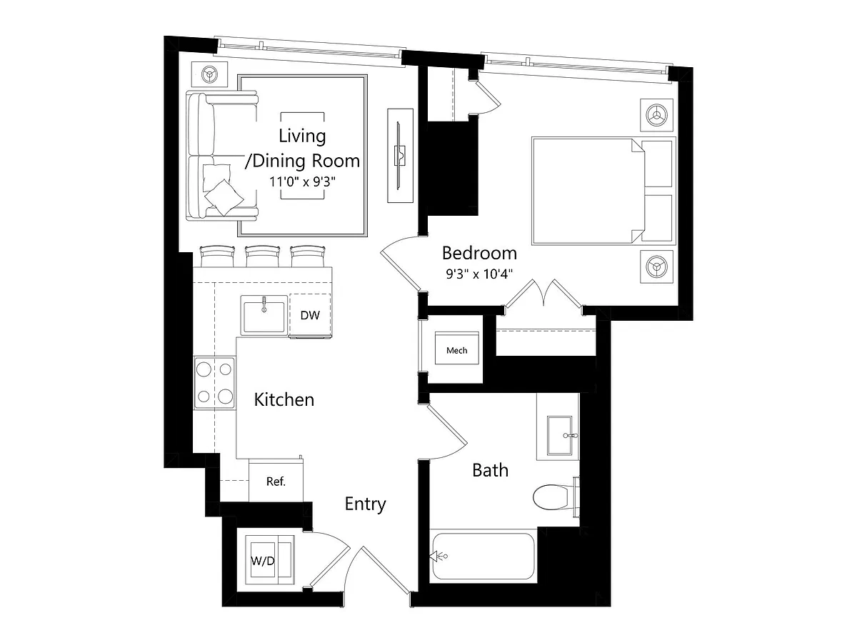 Floor plan Verde A08
