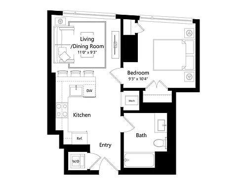 Floor plan Verde A08