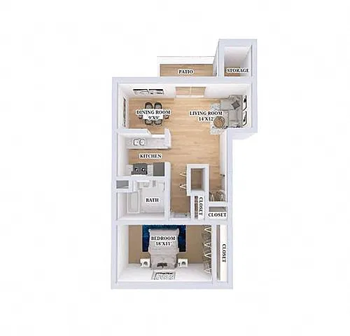 Floor plan Longley (Classic)