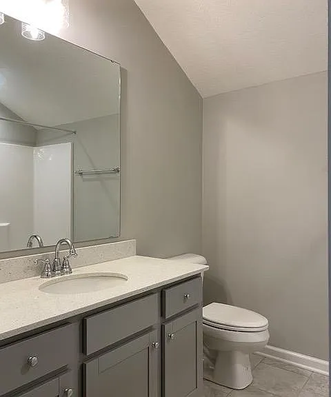 Upstairs bathroom for bedroom #3