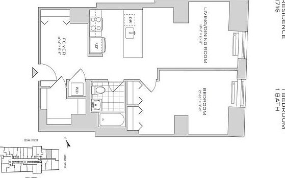 2nd image of 70 Pine St APT 1716