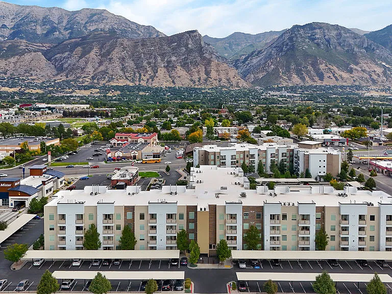 Bird's eye view of Canyon View Crossing