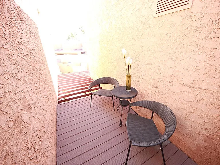 2nd Balcony with Morning Sun