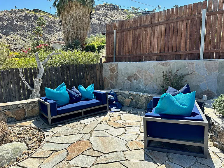 Comfy seating area