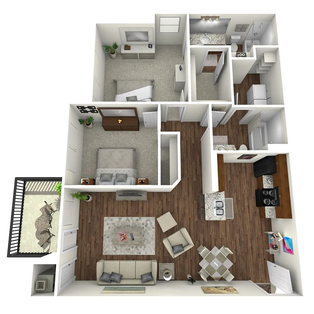 Floor plan B