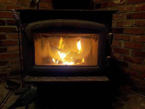 wood stove