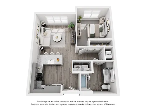 Floor plan Goodall