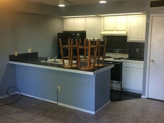 Kitchen view from living