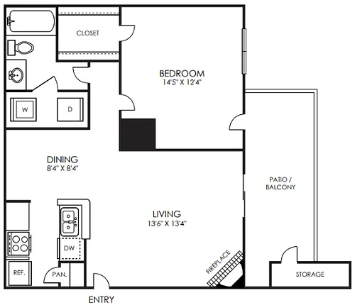Floor plan A2 Classic