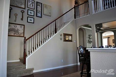 Grand entryway and staircase.