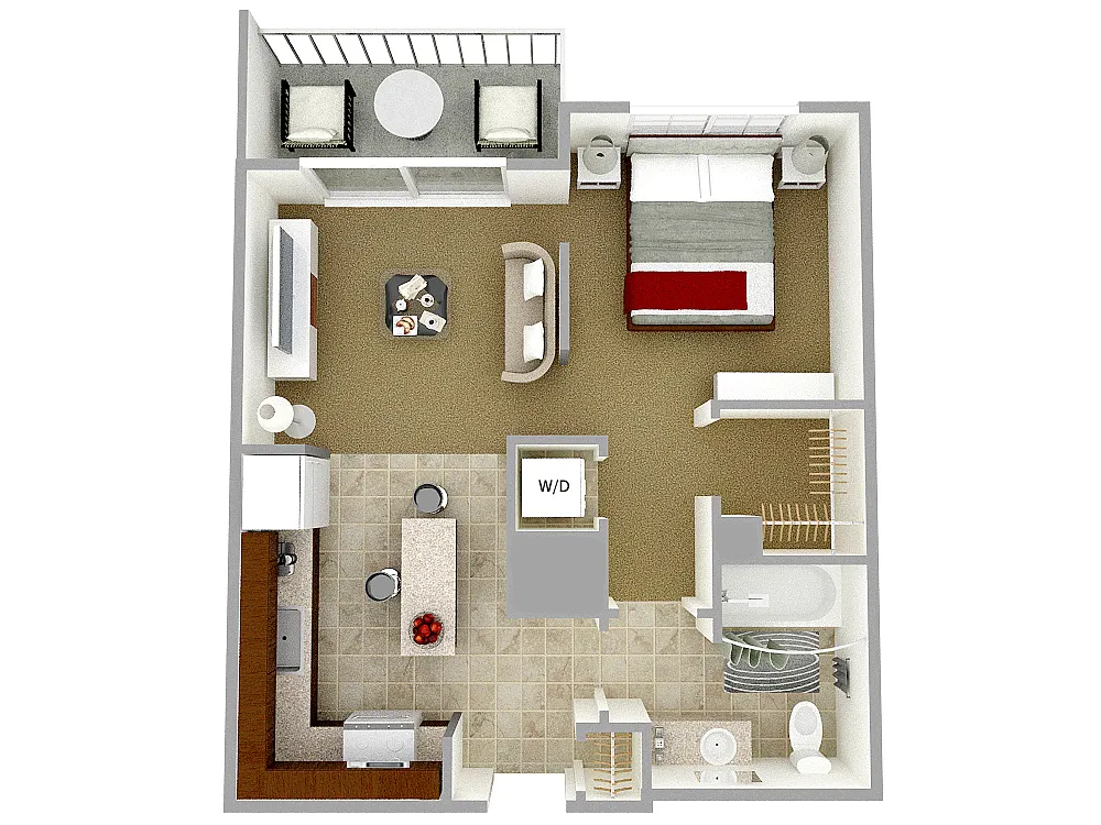 Floor plan The Barrymore