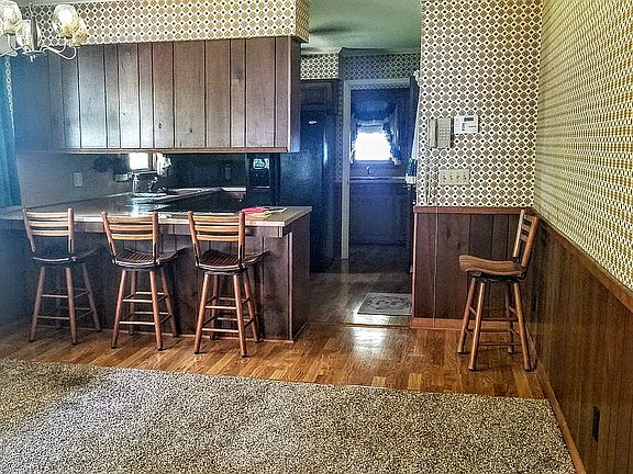 View from Den to Kitchen