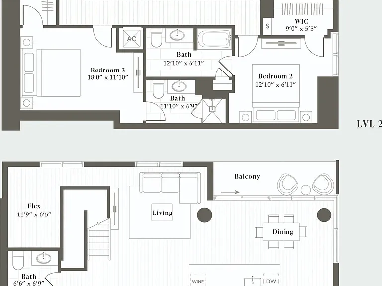 C4L floor plan Parkside Residences