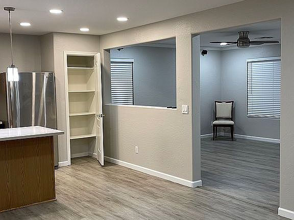 Part of kitchen TV Room 