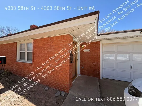 4303 58th St APT A, Lubbock, TX 79413